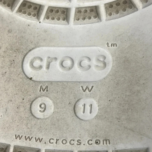 Crocs Unisex Citilane Slip-On Clogs Coral/White Size M9 W11 - Picture 13 of 15